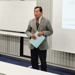 八王子のビジネス交流会　多摩経営者連盟　セミナー水村会長あいさつ