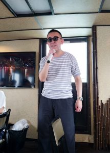 八王子のビジネス交流会「多摩経営者連盟」親睦旅行 横浜みなとみらい屋形船