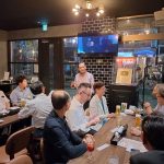 八王子の異業種交流会多摩経営者連盟懇乾杯のご発生は前会長の高橋先生