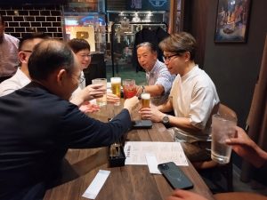 八王子のビジネス交流会多摩経営者連盟懇親会はローランドさんのお店「ベラノッテ」