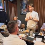 八王子の異業種交流会多摩経営者連盟懇親会での長谷川哲章さんのご挨拶