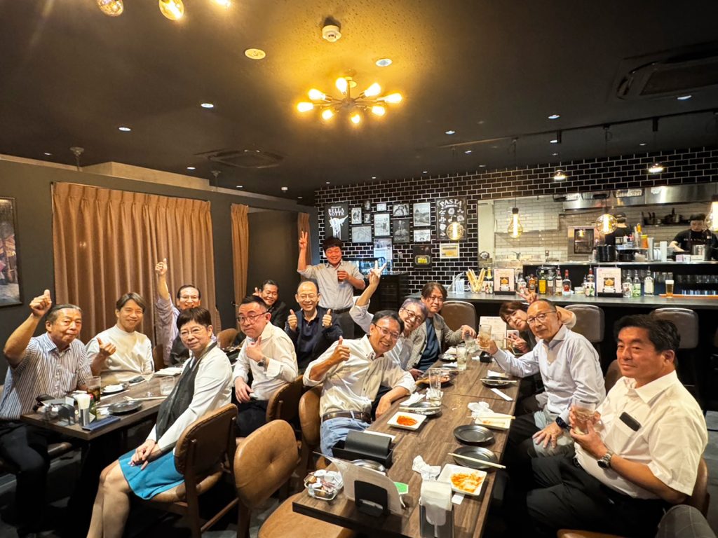 八王子のビジネス交流会多摩経営者連盟懇親会はローランドさんのお店「ベラノッテ」
