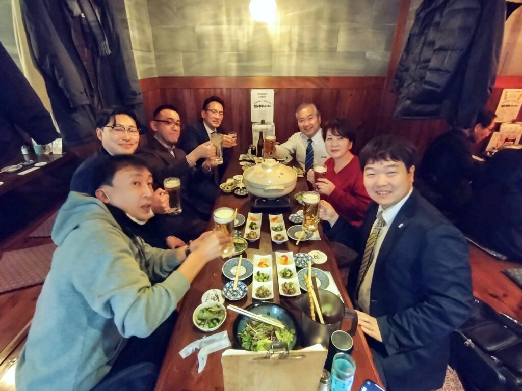 八王子の異業種交流会多摩経営者連盟 懇親会は八王子よこやま商店さん