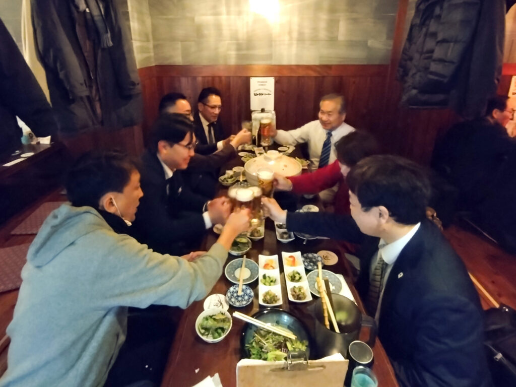 八王子の異業種交流会多摩経営者連盟 懇親会は八王子よこやま商店さん